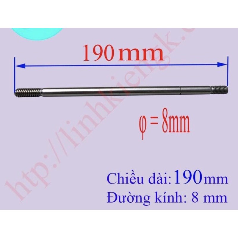 Trục bạc quạt - Trục 19 bạc Lu