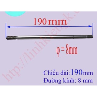 Trục bạc quạt - Trục 19 bạc Lu