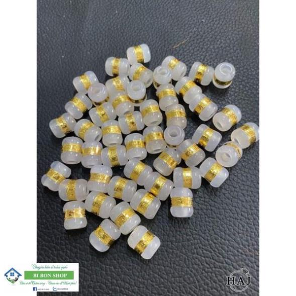 Mặt lu thống bạch ngọc mạ vàng