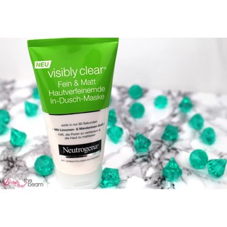 Sữa Rửa Mặt Neutrogena Visibly Clear Fein & Matt 150ml (100% USA)