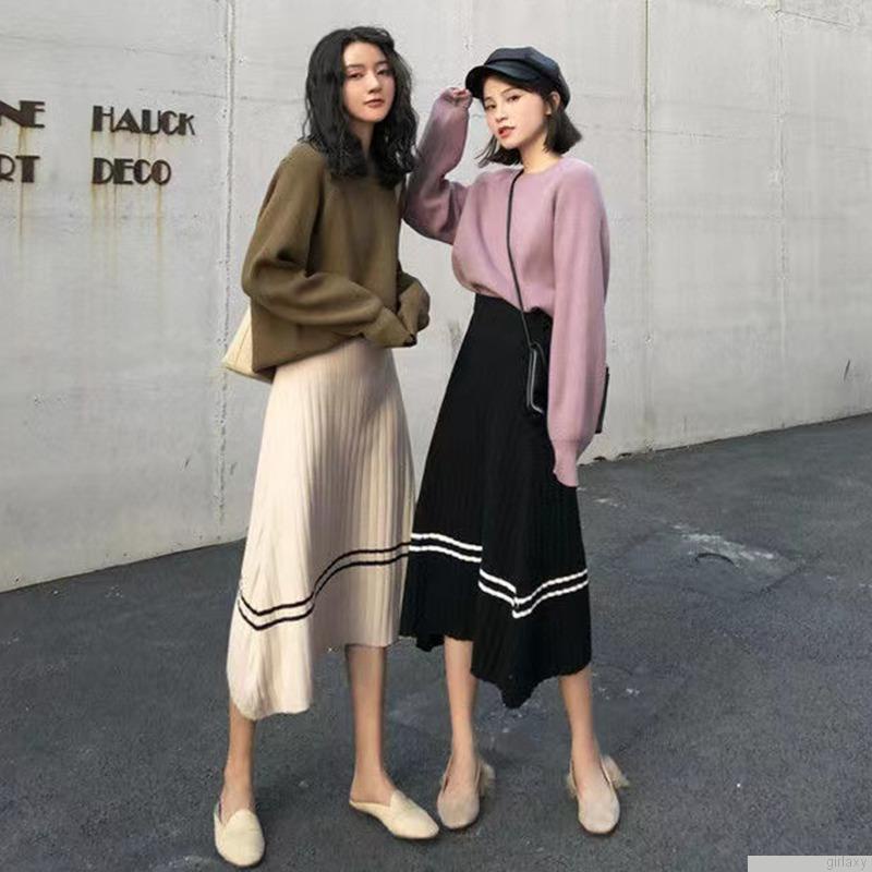 Chân váy chữ A màu sắc thời trang nữ tính