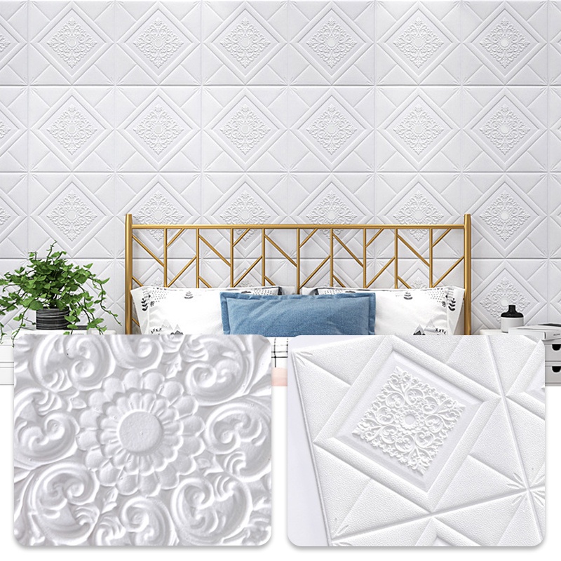 Giấy Dán Tường Trần Nhà Tự Dính Họa Tiết 3D Trang Trí Phòng Khách/Phòng Ngủ