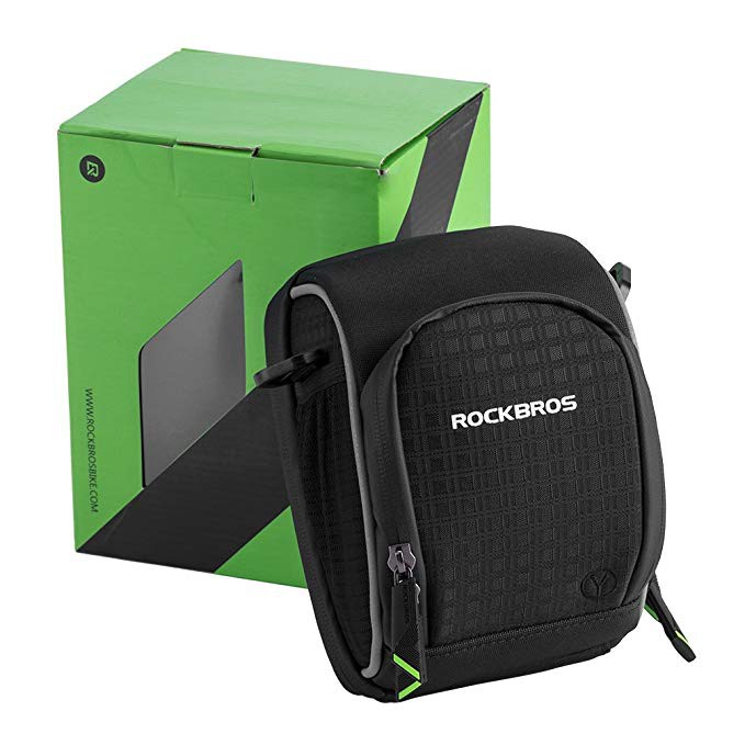 Túi đựng đồ ROCKBROS gắn tay lái xe đạp 17x12x10cm/18x12x10cm tiện dụng chất lượng cao