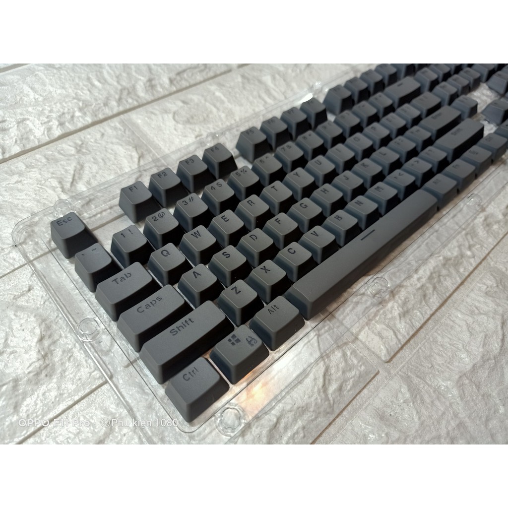 Nút (Keycap) PBT Xuyên Led 104 Phím Dùng cho Bàn phím cơ các màu