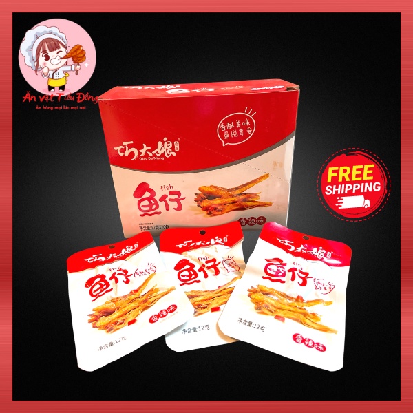 Cá cay Tứ Xuyên gói 12g siêu ngon - Ăn vặt Tiểu Đồng