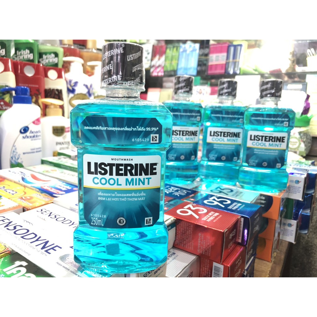 Nước xúc miệng Listerine 250ml ( hàng thái)