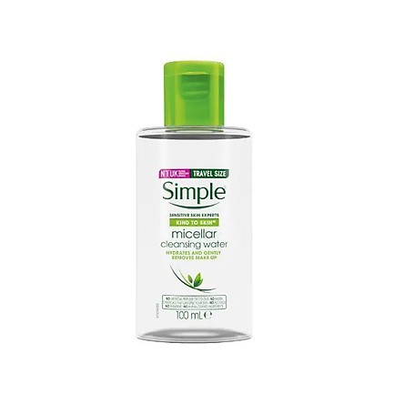 Nước Tẩy Trang Simple Micellar Cleansing Water 100ml