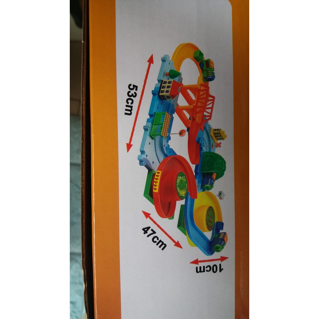 Bộ đồ chơi đường tàu lắp ráp Bobby+pin