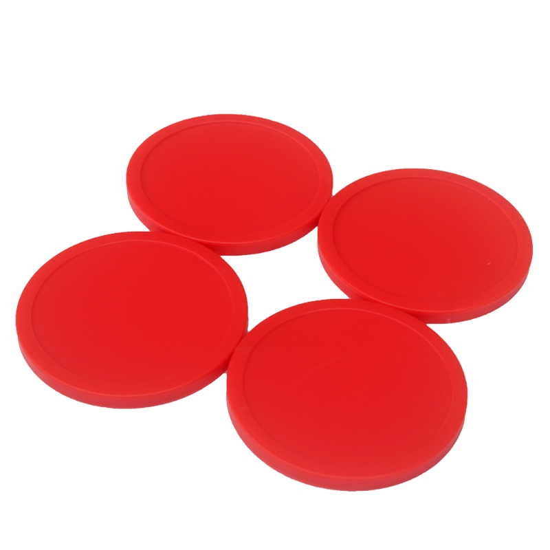 SUN 8pcs/set Plastic Air Standard Plastic Air Hockey Pushers Pucks Replacement For Game Tables Pucks Accessories