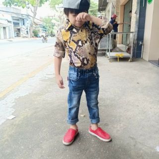 Sơmi bé trai bé gái 120k