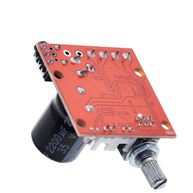 Bảng mạch khuếch đại âm thanh nổi 12V Mini Hi-Fi PAM8610 2X10W Kênh kép loại D 10W + 10W