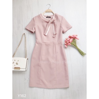 váy công sở cổ nơ Y162