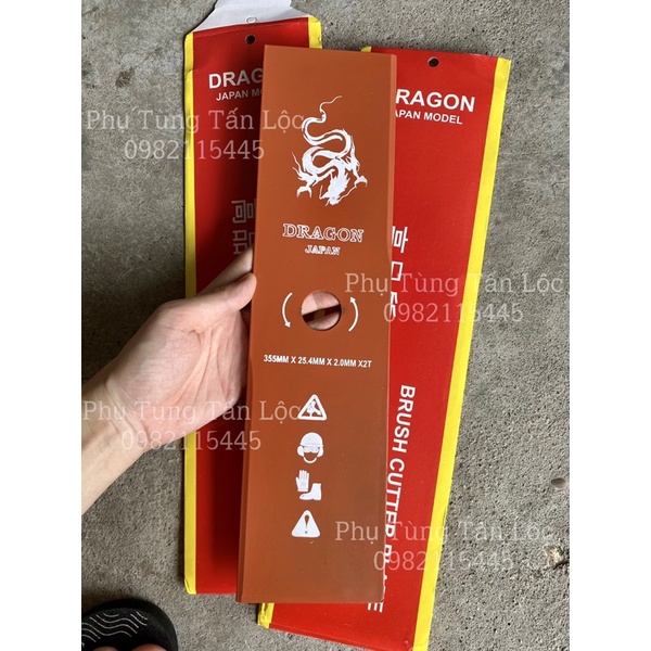 Dao cắt cỏ Daragon  vuông 2 li