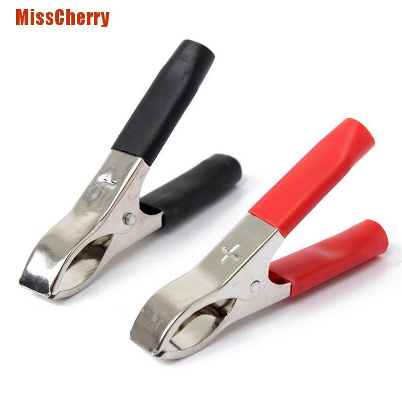 Bộ Kẹp Cá Sấu 2 75mm 30a Cho Xe Hơi