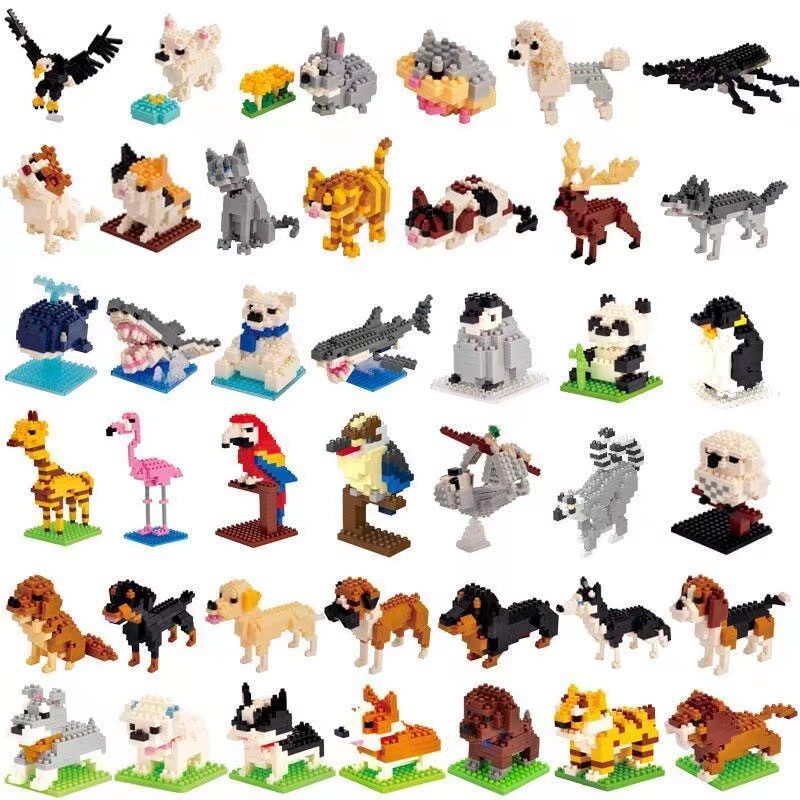 Bộ mô hình đồ chơi lắp ráp xếp hình mini 3D Nhân Vật Hoạt Hình Toy Story