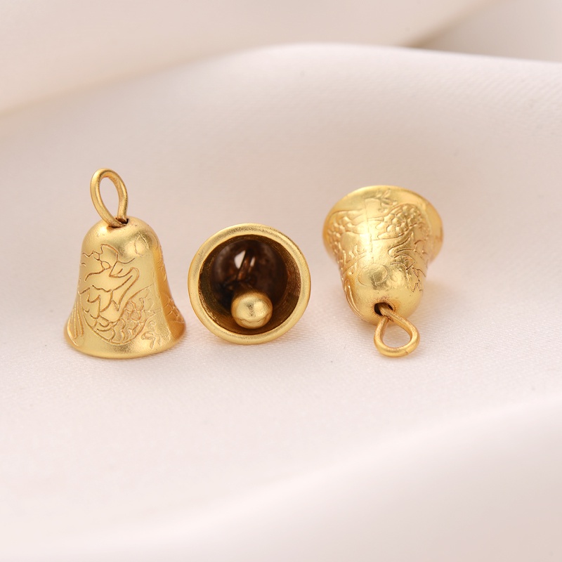 Chuông Đồng 18K Nhiều Màu Sắc Dùng Làm Trang Sức Thủ Công diy