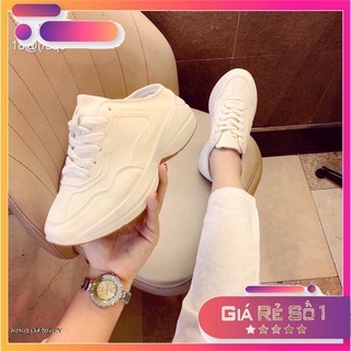 Giày thể thao nữ/ sục thể thao nữ cao cấp da mềm đi êm chân