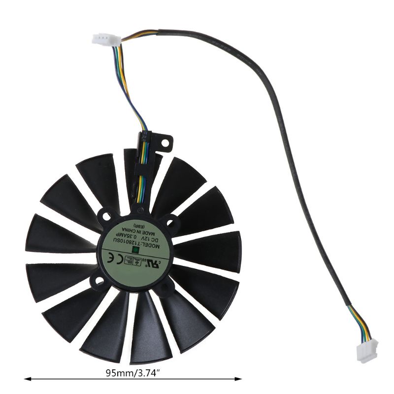 Quạt Tản Nhiệt GPU VGA 4Pin 12V Dành Cho ROG POSEIDON VGA