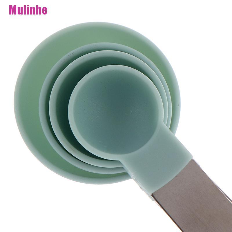 Set 8 Muỗng Đo Lường Nấu Ăn Làm Bánh Cho Nhà Bếp