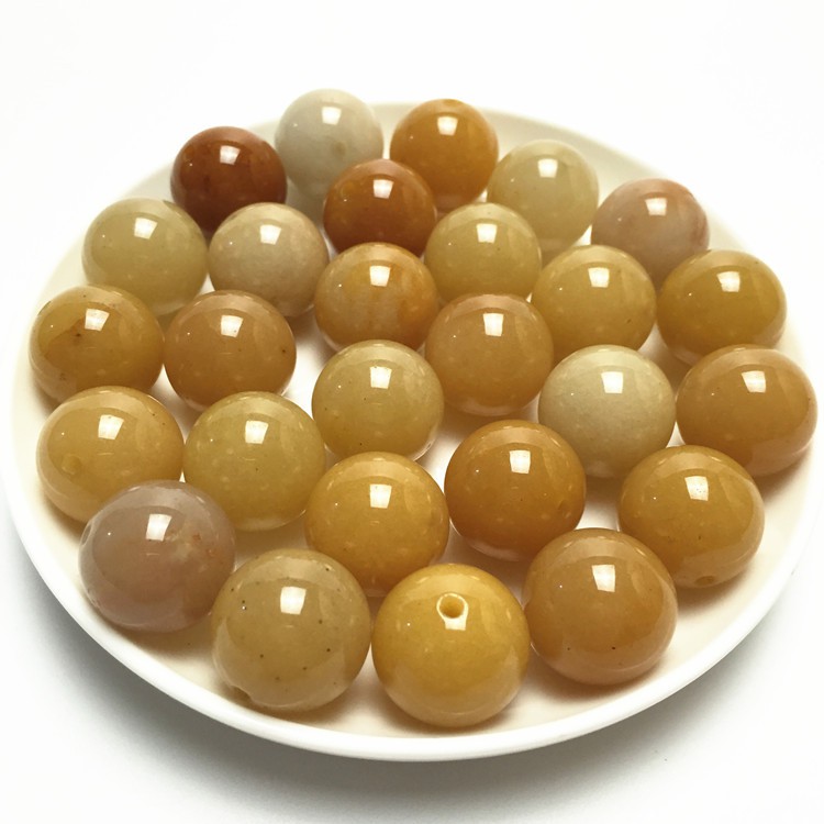 [Mã FAMAYFA giảm 10K đơn 50K] Hạt Đá Vân Vàng Nâu Rất Đẹp 8-13mm làm vòng tay | BigBuy360 - bigbuy360.vn