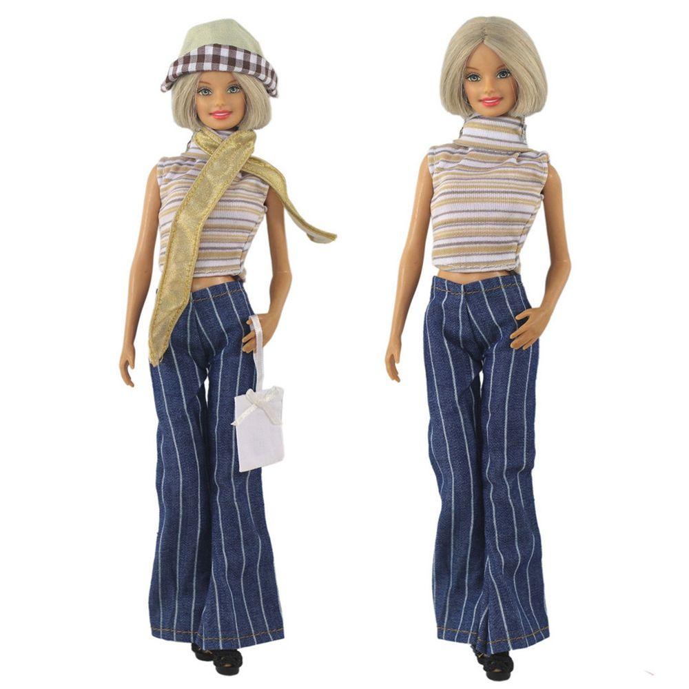 DIACHAVN Áo Khoác Jean Nhiều Kiểu Dáng Cho Búp Bê 11.5 &quot;