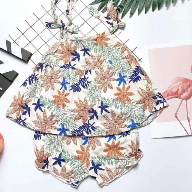 Compo đồ bộ tole bé gái