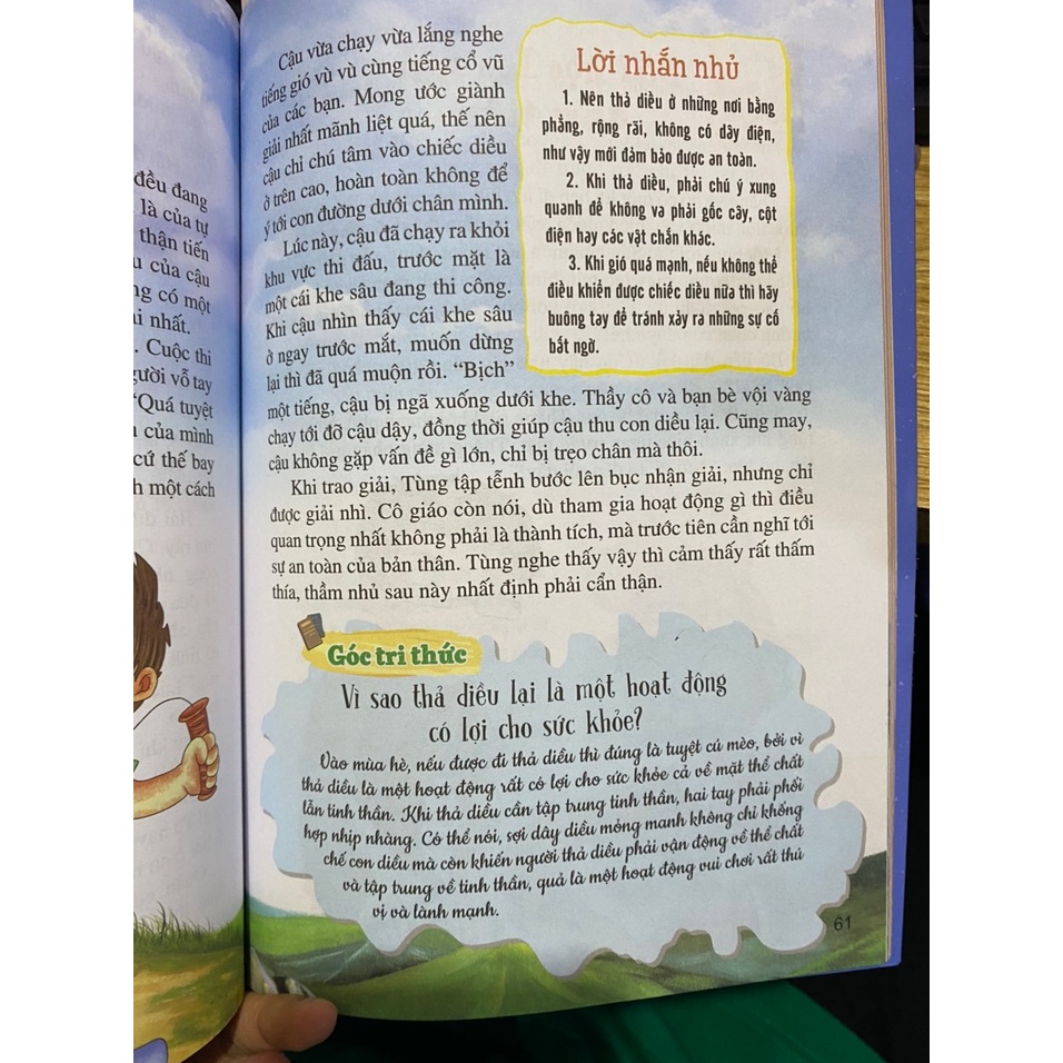 Sách - Bách khoa về cuộc sống dành cho thiếu nhi : Những bài học về sự an toàn ( Đinh Tị )
