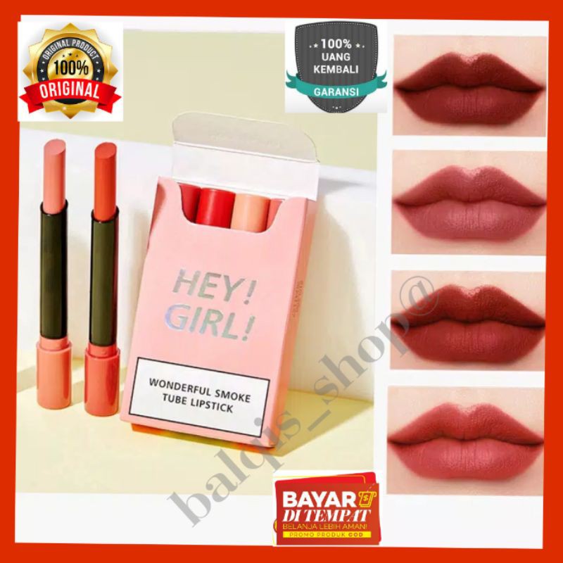 (hàng Mới Về) Set 4 Son Môi Nhung Lì Trang Điểm Chuyên Nghiệp | BigBuy360 - bigbuy360.vn