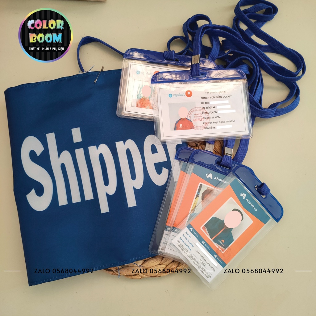 Băng Đeo Tay Shipper Mẫu Mới CT.COVID-19 Cao 20cm