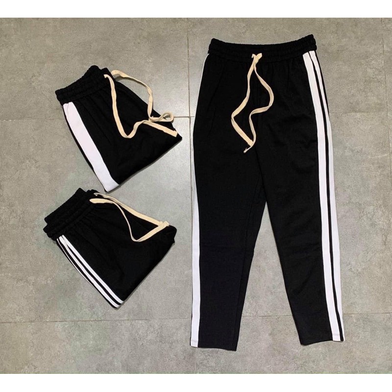 Quần dài thể thao nam . Quần thể thao nam sọc đơn giản . LINEN TUSUMO | BigBuy360 - bigbuy360.vn