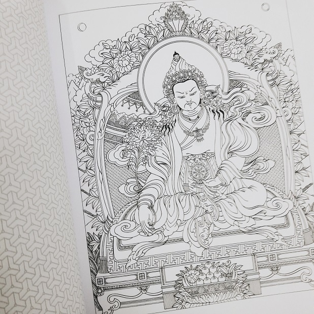 Sách - Sách tô màu Nghệ thuật Phật giáo 2