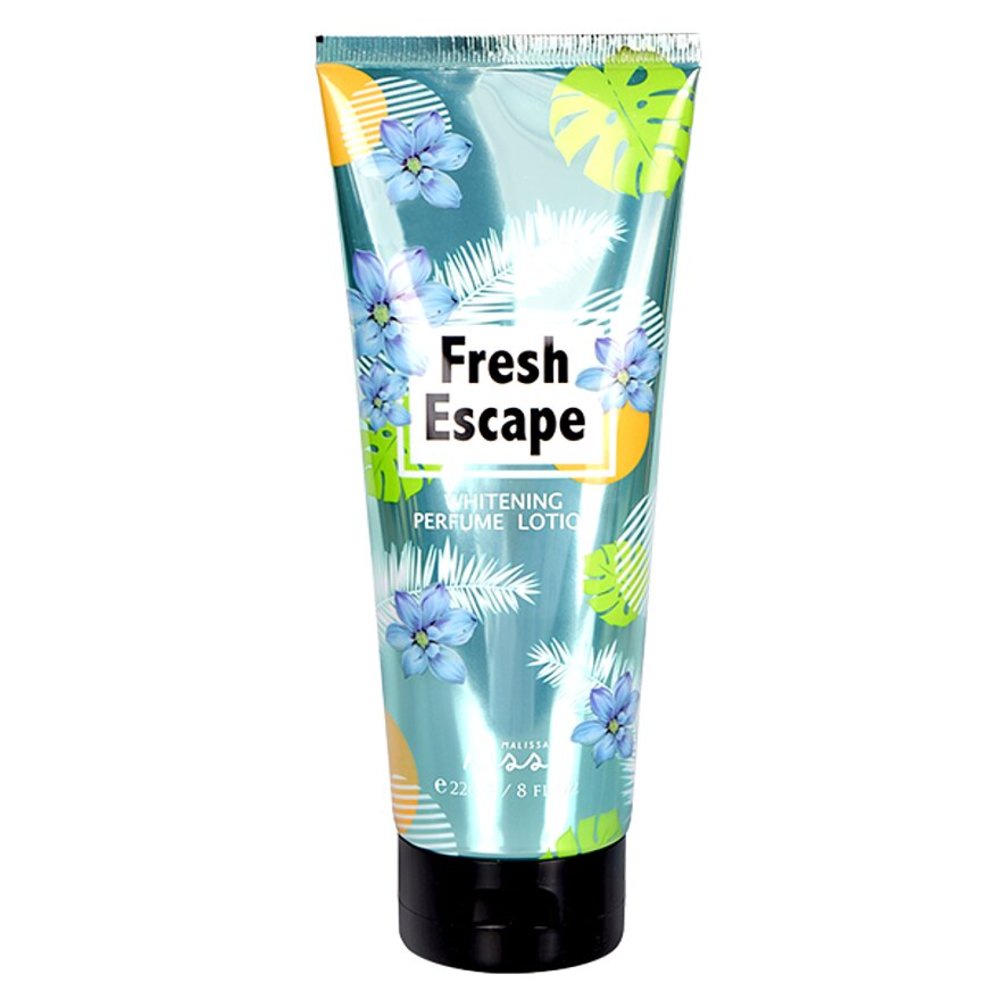 Combo Malissa Kiss Fresh Escape (Sữa Dưỡng Thể Trắng Da 226g + Xịt Thơm Toàn Thân 88ml)