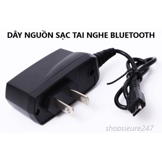 (GIÁ TỐT) DÂY NGUỒN SẠC TAI NGHE BLUETOOTH (HÀNG CHẤT LƯỢNG)