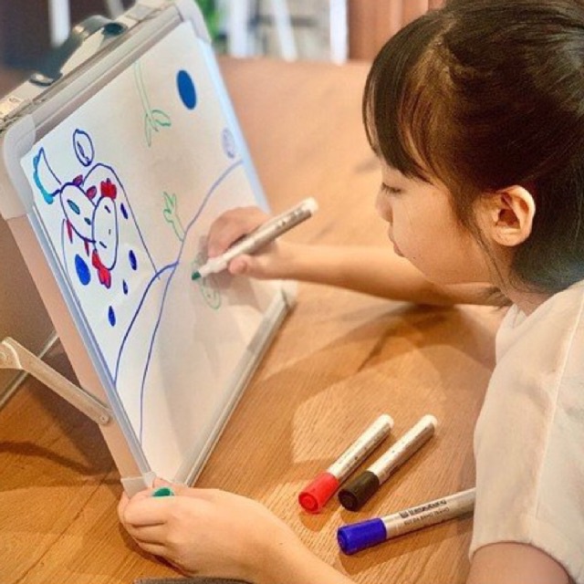 BẢNG THÔNG MINH HAI MẶT KIDMATE SELF STUDY , TỰ HỌC NGOẠI NGỮ , CÔNG THỨC NHỚ NHANH TẶNG KÈM 4 BÚT DẠ MÀU VÀ LAU BẢNG