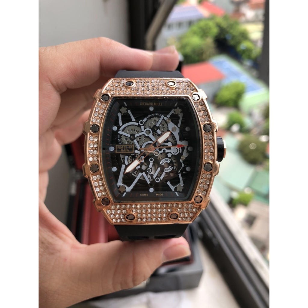 Đồng Hồ Nam RM35-01 RAFA NADA Đính đá new 2021.