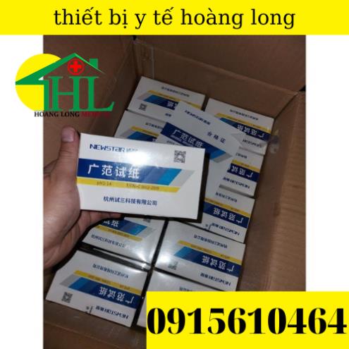 [1 Hộp 20 Tệp ] Giấy Quỳ Tím Thử Độ pH Thang Đo Từ 1 Đến 14
