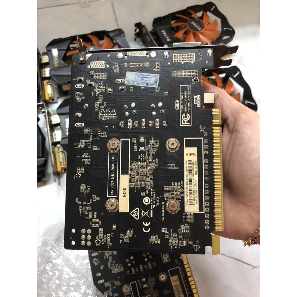 Card màn hình Zotac GTX 750Ti 2gb d5