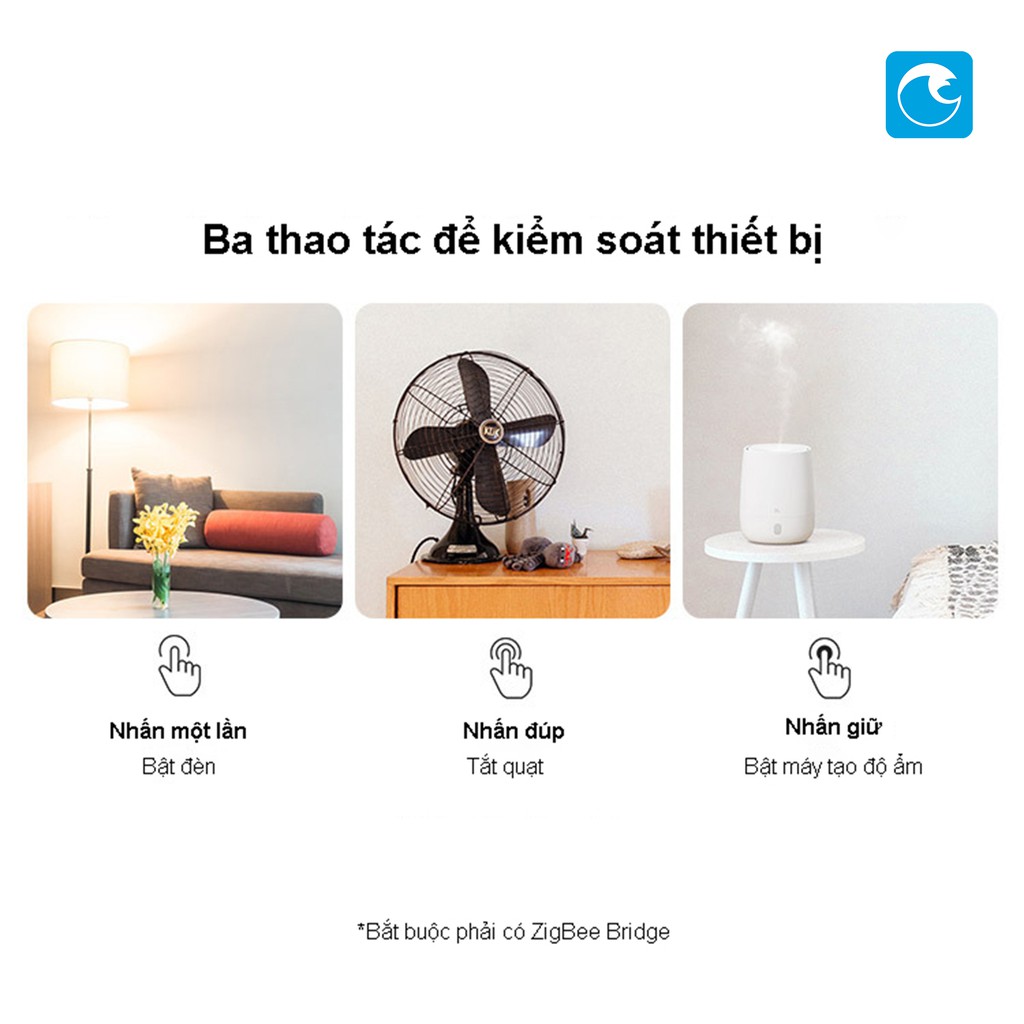 Nút nhấn không dây Sonoff Zigbee