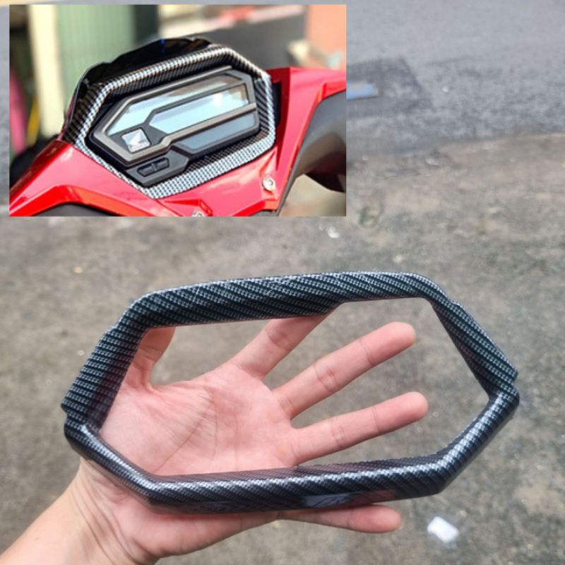 Ốp viền mặt đồng hồ carbon winner X - Winner X v2