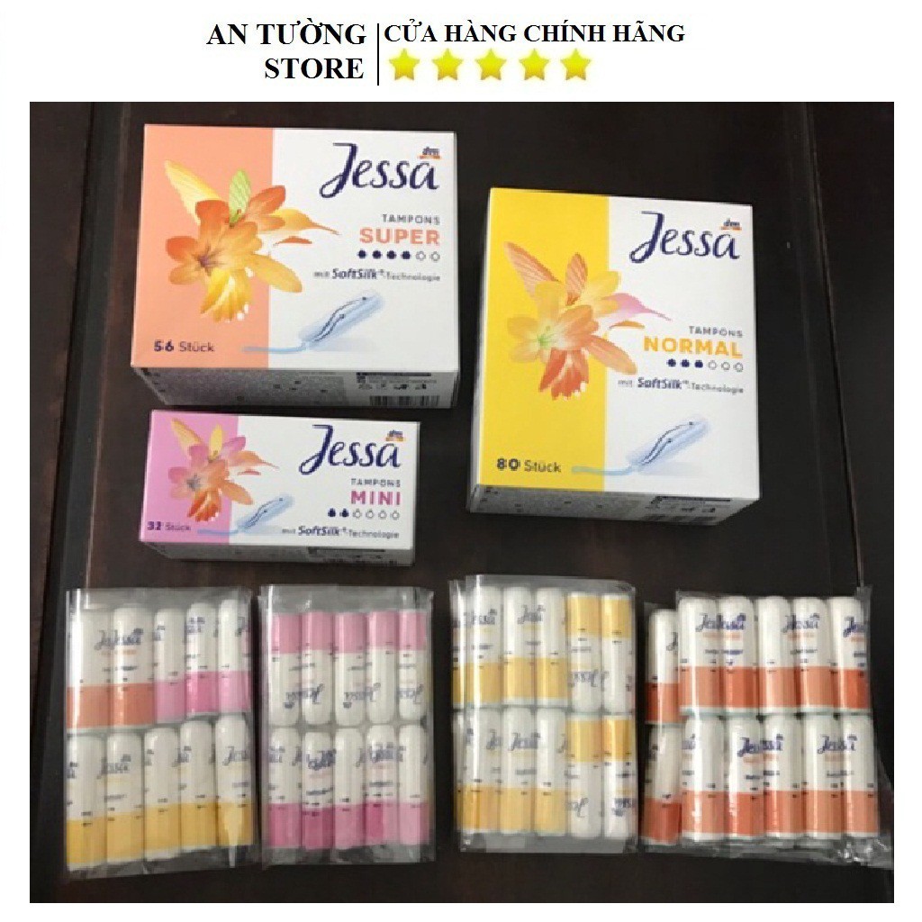 Combo 5 Miếng Băng Vệ Sinh Tampon Dạng Nút