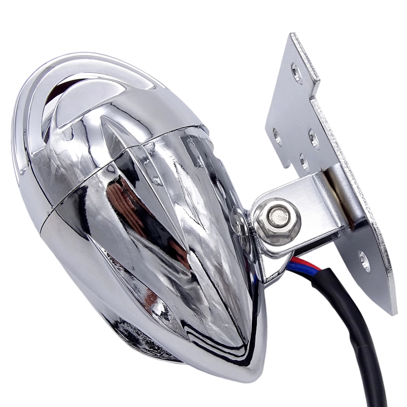 1 Chiếc Xe Máy Phanh Hậu Đèn Tín Hiệu Đuôi Biển Đèn Cho Harley Chopper Bobber Cafe Racer