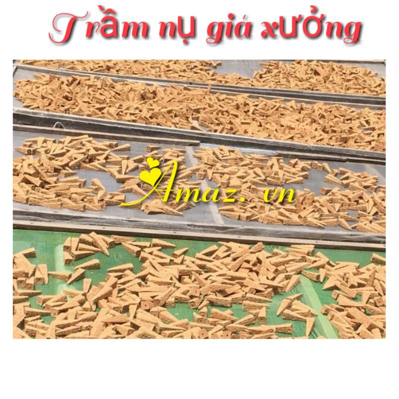 Nụ trầm thơm kiểu tháp size 5 cm khói chảy