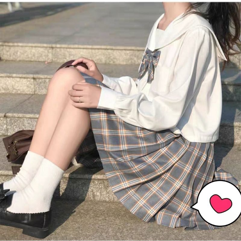 [Có sẵn] Áo sailor cổ thủy thủ màu cơ bản nhà Dory