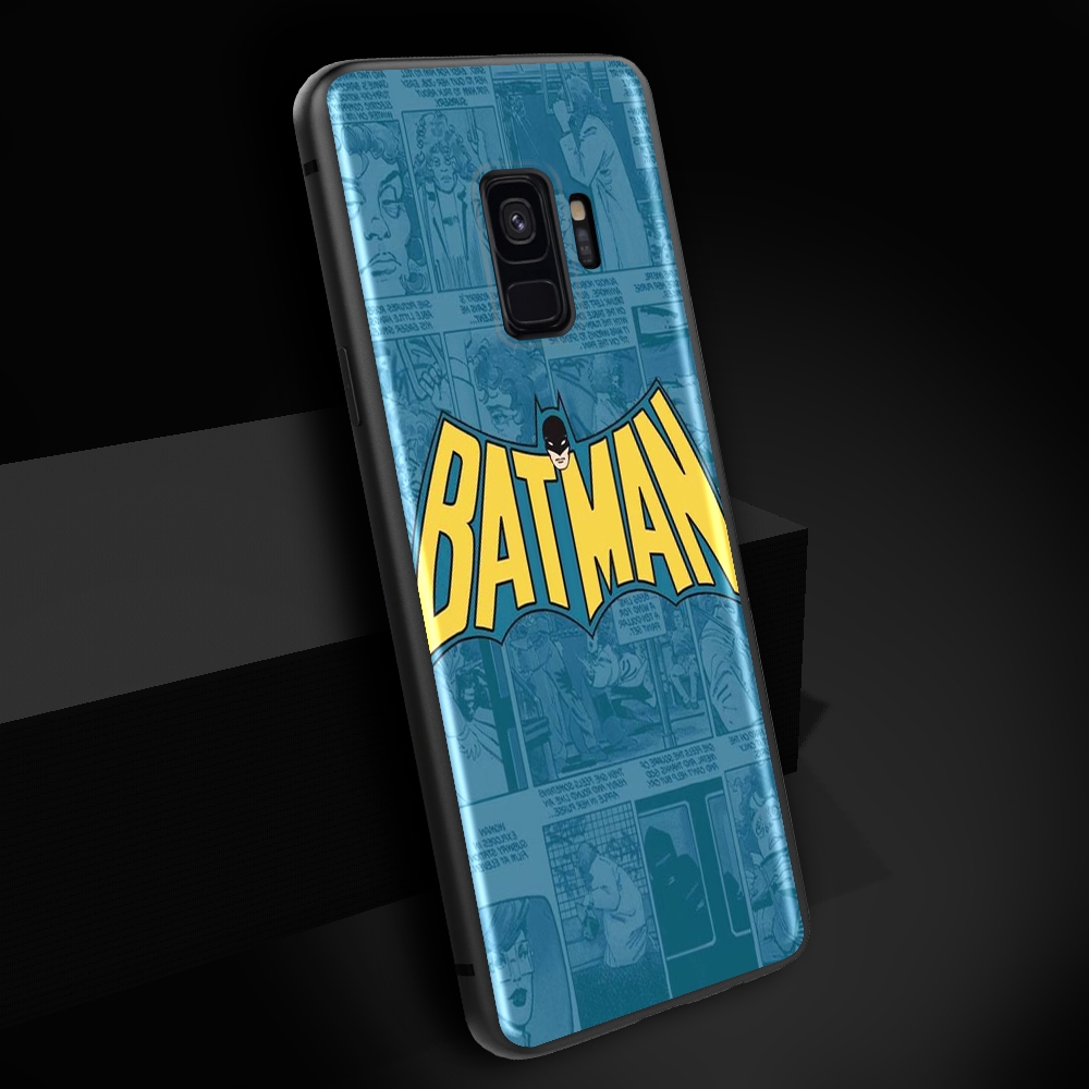 Ốp Điện Thoại Silicon Mềm In Hình Batman Vs Superman Cho Samsung S6 S7 S8 S9 S10 Edge Plus