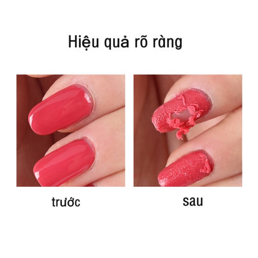 Nước Tẩy Sơn Móng Tay &amp; Dưỡng Móng Eveline Nail Therapy 190ml