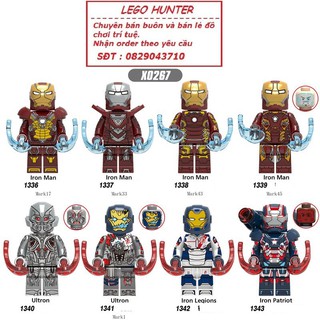 Xếp hình Marvel Minifigures mô hình lăps ráp nhân vật Superheroes Ironman Ultrol Xinh 0267