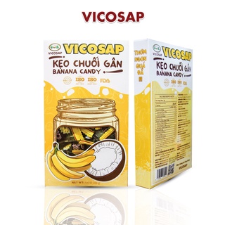 Kẹo Chuối Gân Vicosap Hộp 200g