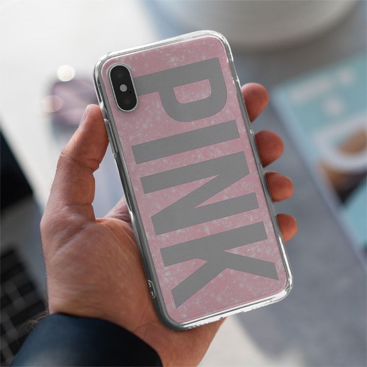 Ốp Iphone Silicone hoa văn Victoria Secret trong dẻo VICPOD00193