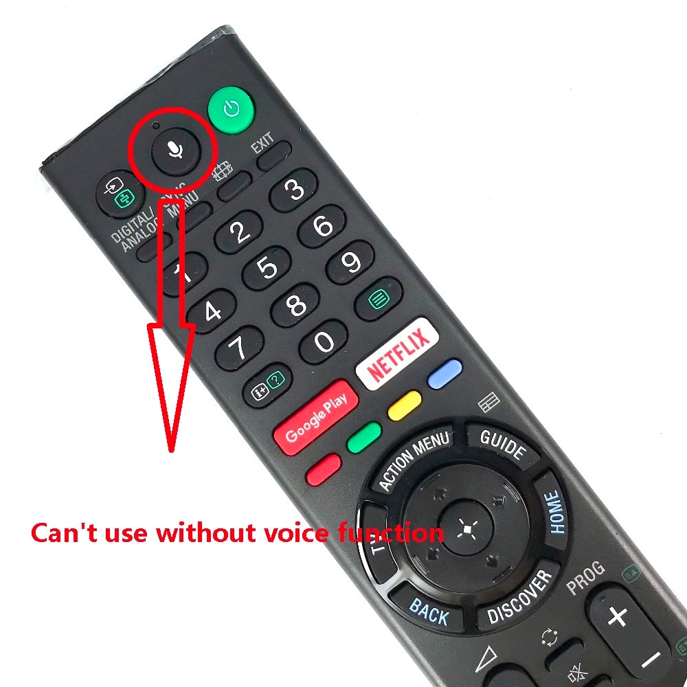 Điều khiển từ xa thay thế RMF-TX200P dành cho TV SONY Bravia LED Blue-RAY 3D GooglePlay NETFLIX Fernbedienung