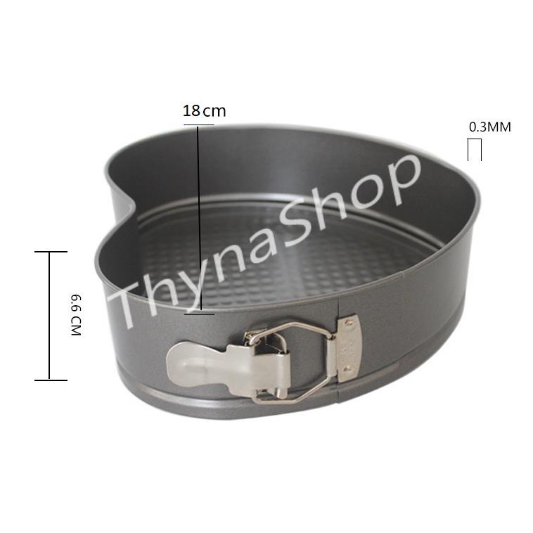 Khuôn trái tim chống dính cao cấp - Thyna Store